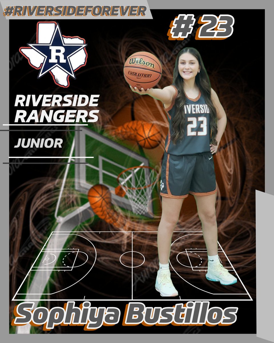 Come out tomorrow night and help cheer on <a href="/SophiyaBustill1/">Sophiya Bustillos</a> as she tries to reach 1,000 career points and help lead @riversidebball to a victory over the Jefferson Silver Foxes. Varsity game at 7:30pm at Riverside. Go Rangers! #riversideforever #RELENTLESS