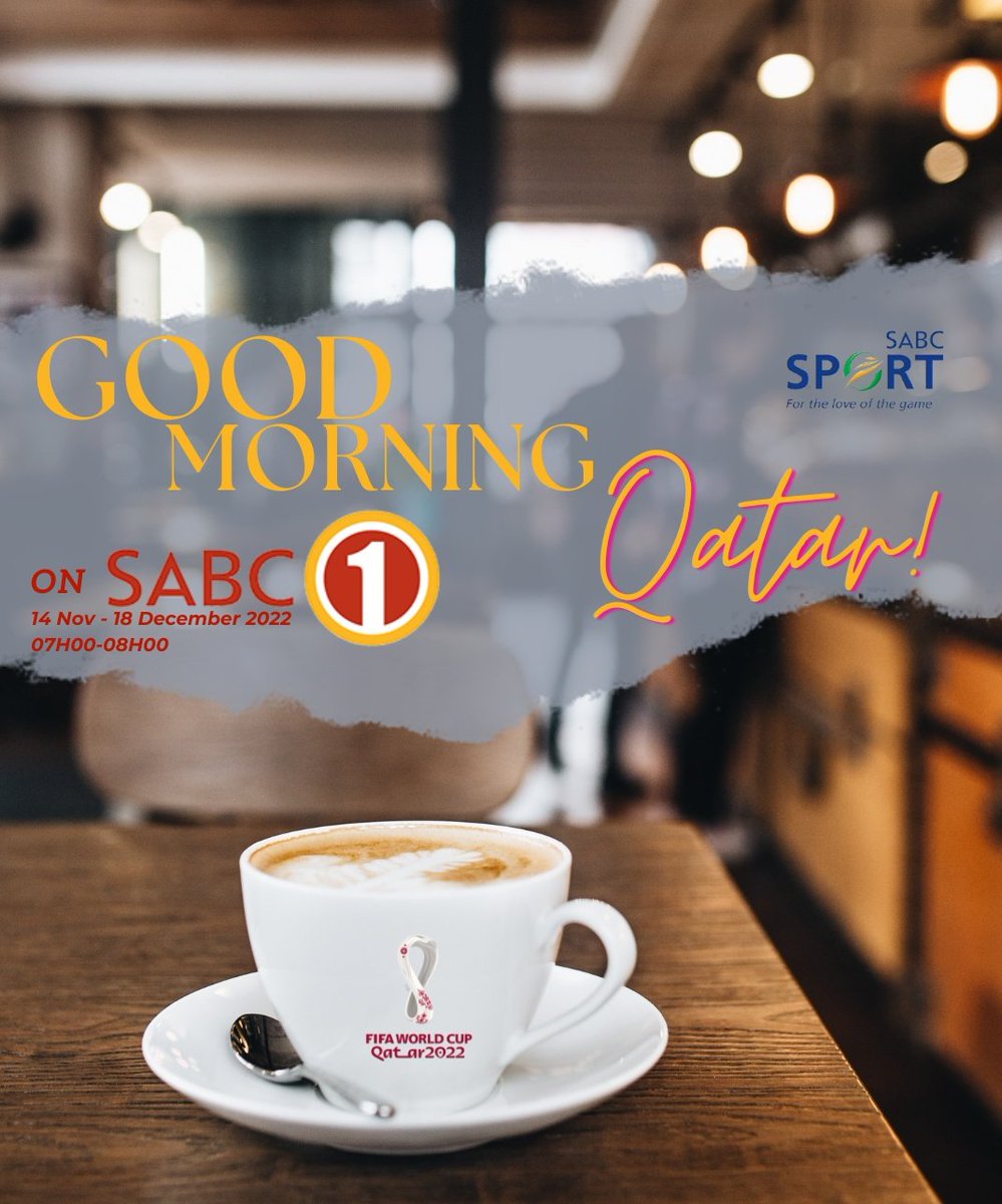 We are here <a href="/SABC_Sport/">SABC Sport</a> <a href="/Official_SABC1/">SABC 1</a> 

#GMQatar #Sisonke