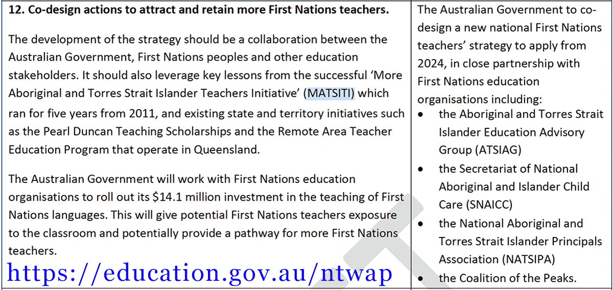 marktf's tweet photo. Opportunity to shape @MATSITI 2.0 in @AusGovEducation draft National Teacher Workforce Action Plan pp 6-7 Submissions due 1 December at https://t.co/j0t7Zel9B5  @SAAETCC @NSWAECG @VAEAI https://t.co/7w95vx2QVN