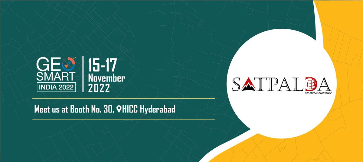 SATPALDA's tweet photo. All Set and we are ready for the #geosmartindia 2022
#HICC #Hyderabad
#geosmartIndia2022 #geospatialbydefault #India #event #Future #geospatial #geospatialtechonology #geospatialservices #geospatialsolutions #satpalda #satpaldainternational #amdb #3dlandscape #HICC #hyderabad https://t.co/5iYFyZJAOa