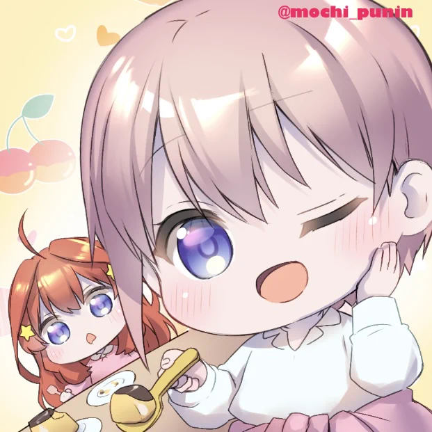 ごとよち100日投稿できるかな71日目#五等分の花嫁 #100日チャレンジ 「はい、あ〜ん」 