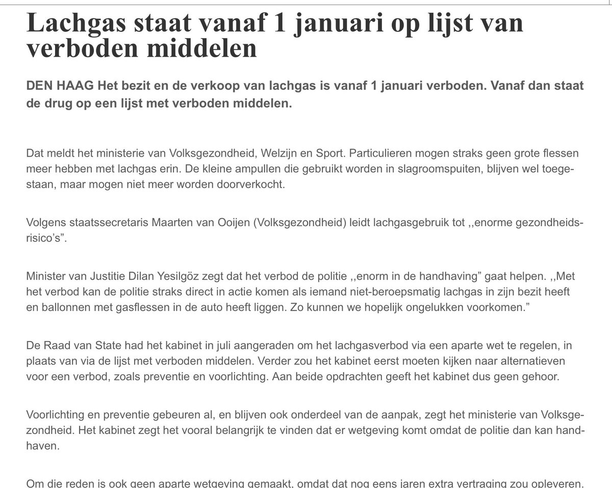 Goed nieuws (bron <a href="/lc_nl/">Leeuwarder Courant</a>)