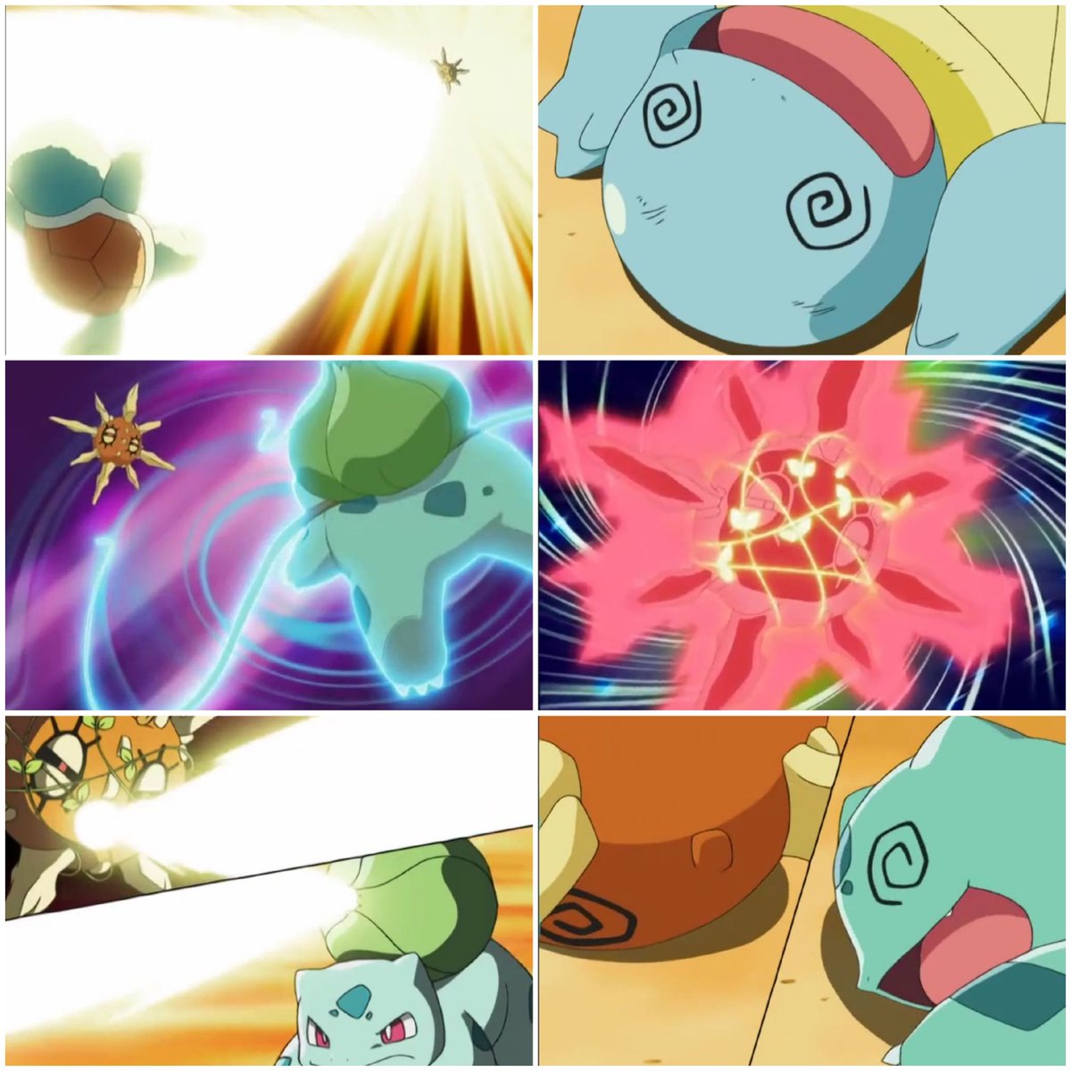 POKEPRINCESAM1's tweet photo. #Ash tried to defeated #PyramidKing #Brandon but was unsuccessful. Then, he joined his 1st team of #Pikachu #Bulbasaur #Squirtle #Charizard &amp; atlast defeated #Pyramid and winning #BattleFrontier
#MasterTournament #WCS #PWC #anipoke #anipokespoilers #pokemon https://t.co/ev1784xghC