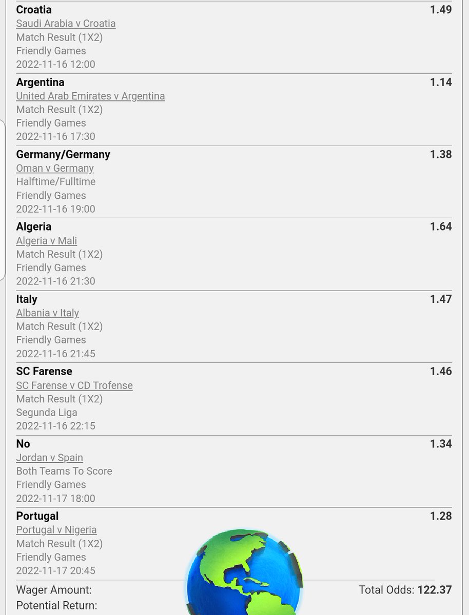 SmartAppealing's tweet image. Basketball
Tennis
Soccer
Booking Code X3DC70804
15th Through To 17th
122 odds
Good luck
#Retween