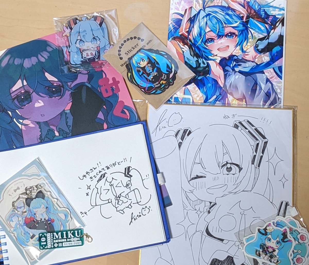 ボーマス戦利品!!!
体力不足&amp;人酔いであまりお買い物できなかったけどもとても楽しかったです
またイベント参加したいなぁ 