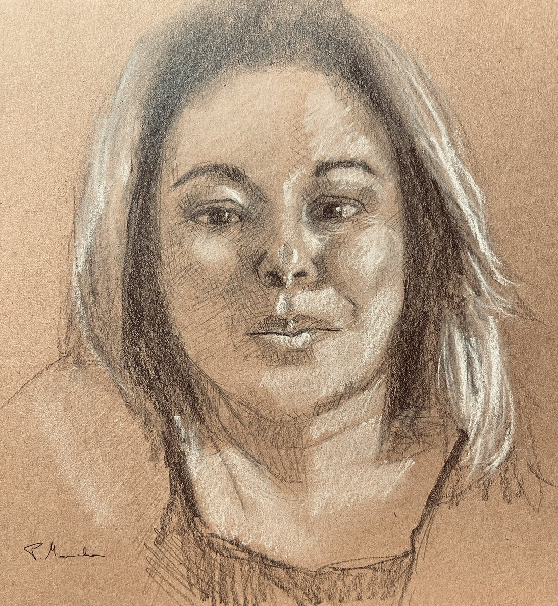 Grafito boceto #piedad_manchon_art #portrait #art #graphite