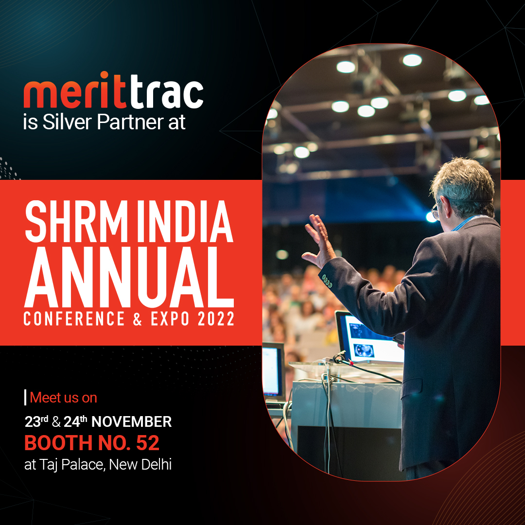 MeritTracsvc's tweet photo. MeritTrac Services is a proud Silver Partner at SHRM India Annual Conference India 2022.

Join us at Booth 52, Taj Palace, New Delhi on the 23rd and 24th of November and remain up to date on the current workplace issues, compliance requirements and the latest HR technologies https://t.co/mgQhns4aom