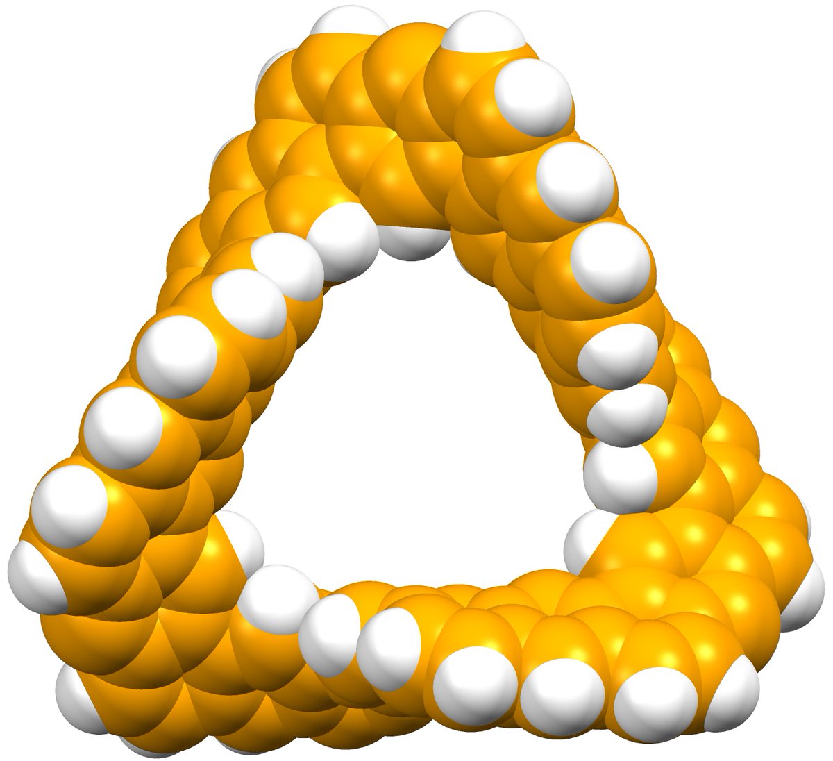 jishan_wu's tweet photo. The first triply twisted Möbius carbon nanobelt! The enantiomers were also isolated, showing large dissymmetric factor. This collaborative work with H. Isobe’s team was just posted in @ChemRxiv. @FanWei_NUS @tmfukunaga https://t.co/UUJtuVkKDe https://t.co/oiXH9E5OyL
