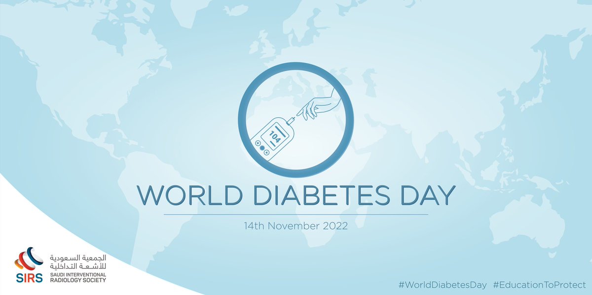 On World Diabetes Day, we'd like to take an opportunity to raise awareness of diabetes as being a public health issue and the need to pursue concerted efforts in combating it
.
.
.
.
@SchsOrg
#WorldDiabetesDay
#EducationToProtect #SIRS
#بدون_جراحة #اليوم_العالمي_للسكري