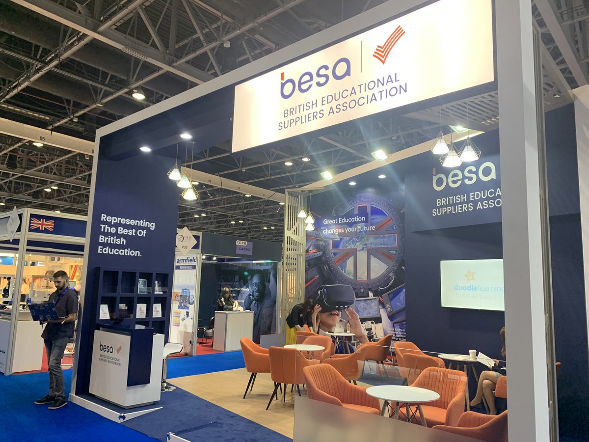We are ready! <a href="/GESSeducation/">GESS Education</a> is about to open - <a href="/besatweet/">BESA</a> stand is ready and waiting. It’s the calm before the storm