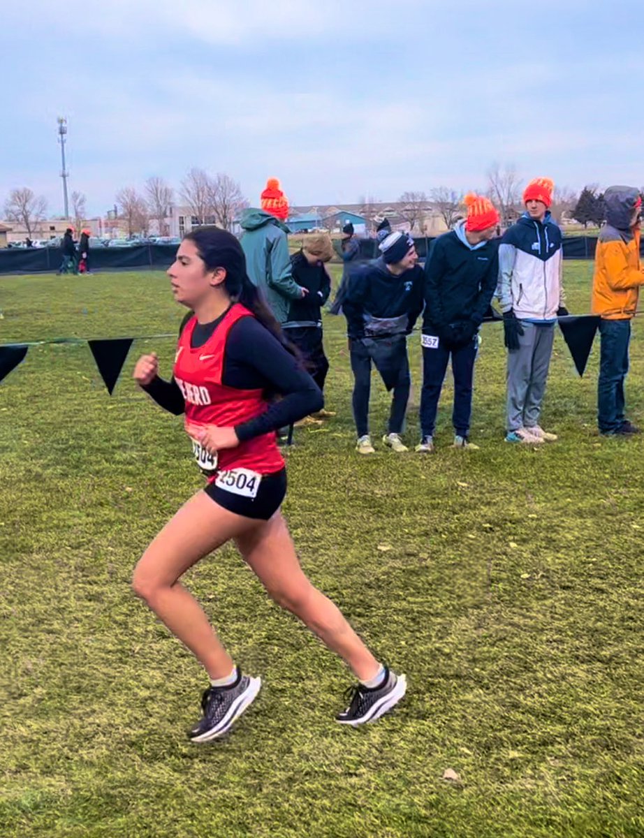 Senior girls in action…