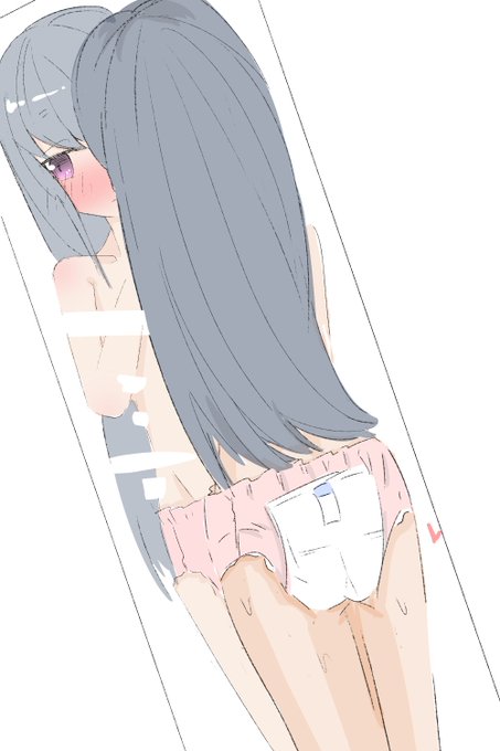 おむつと姿見らくがき_(:3 」∠)_ 