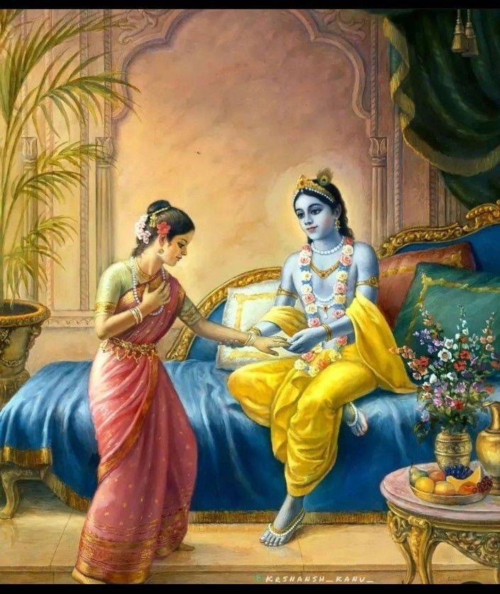 KrishnaDharma's tweet photo. Our love will never end. https://t.co/mLp1r19VDA