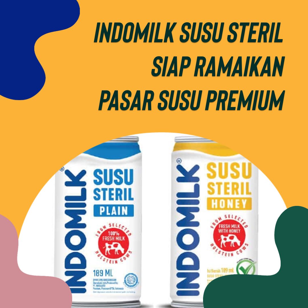 coachingforum's tweet photo. Di tahun 2022 ini,Kategori Susu Steril Premium kedatangan pemain baru yaitu Indomilk Susu Steril - Indomilk yang siap mengadu keberuntungan bersama Bear Brand - Nestle.
Nah seberapa banyak new product yang telah berhasil meluncurkan di tahun ini? https://t.co/f66gb61lx5