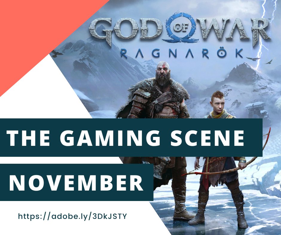 DMCgengaming's tweet photo. Make sure to check out this week's blog posting. The Gaming Scene: November. For more information check out the link in the post! #GenerationGaming https://t.co/UhSJN7wJYN