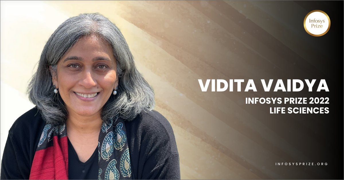Infosys Prize (@infosysprize) on Twitter photo #InfosysPrize2022 in Life Sciences is awarded to Vidita Vaidya, <a href="/TIFRScience/">Tata Institute of Fundamental Research</a>, for her fundamental contributions to understanding brain mechanisms that underlie mood disorders such as anxiety and depression, including signals engaged by the neurotransmitter serotonin...
(1/2) #InfosysPrize2022 in Life Sciences is awarded to Vidita Vaidya, <a href="/TIFRScience/">Tata Institute of Fundamental Research</a>, for her fundamental contributions to understanding brain mechanisms that underlie mood disorders such as anxiety and depression, including signals engaged by the neurotransmitter serotonin...
(1/2)