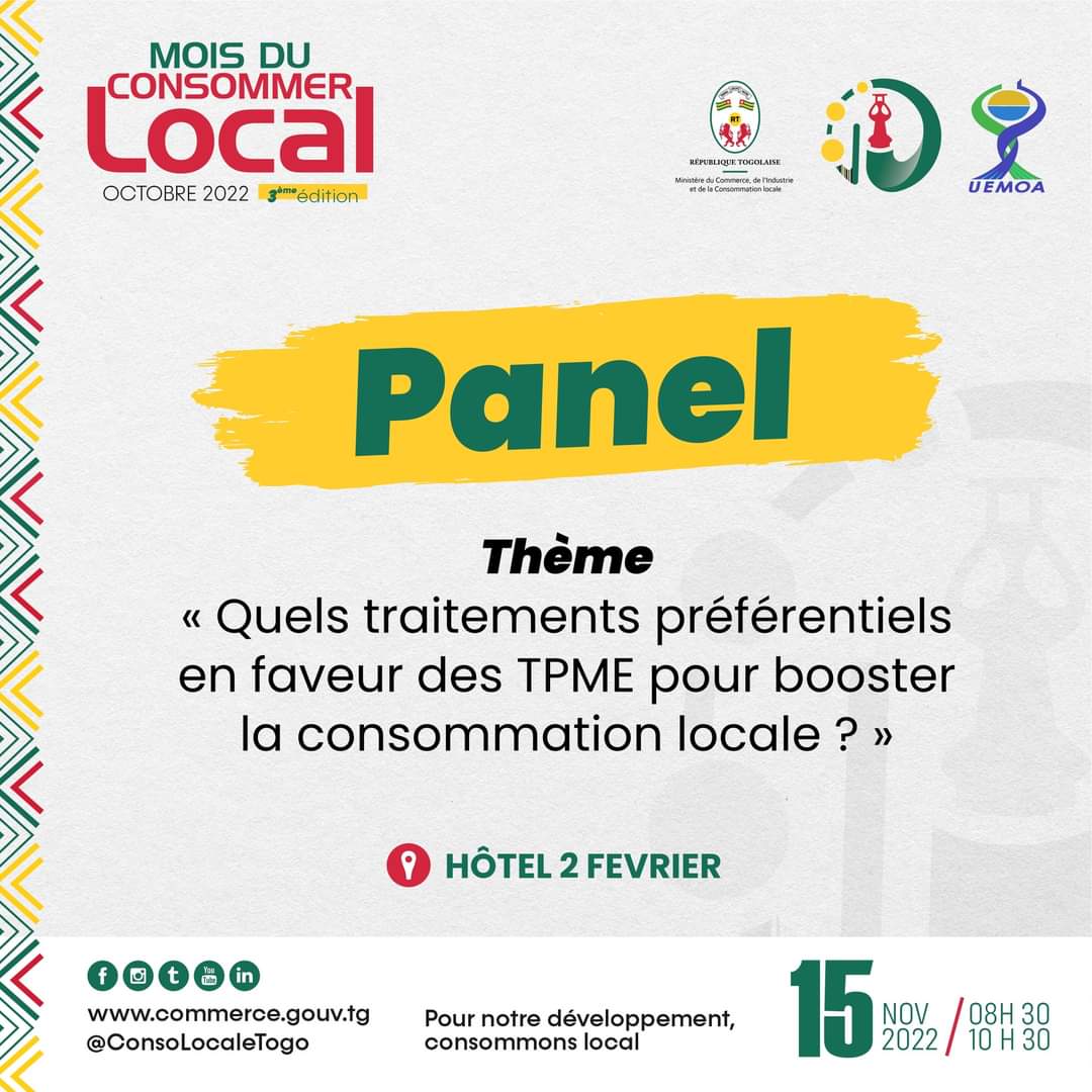elhadjham's tweet photo. Vous avez une fibre optique de patriotisme pour le #TOGO, tous ce matin pour la mise en route du consommé Local au #2Fev à 8h00 #GMT. #TgTwittos . https://t.co/9sl3YWUcOD