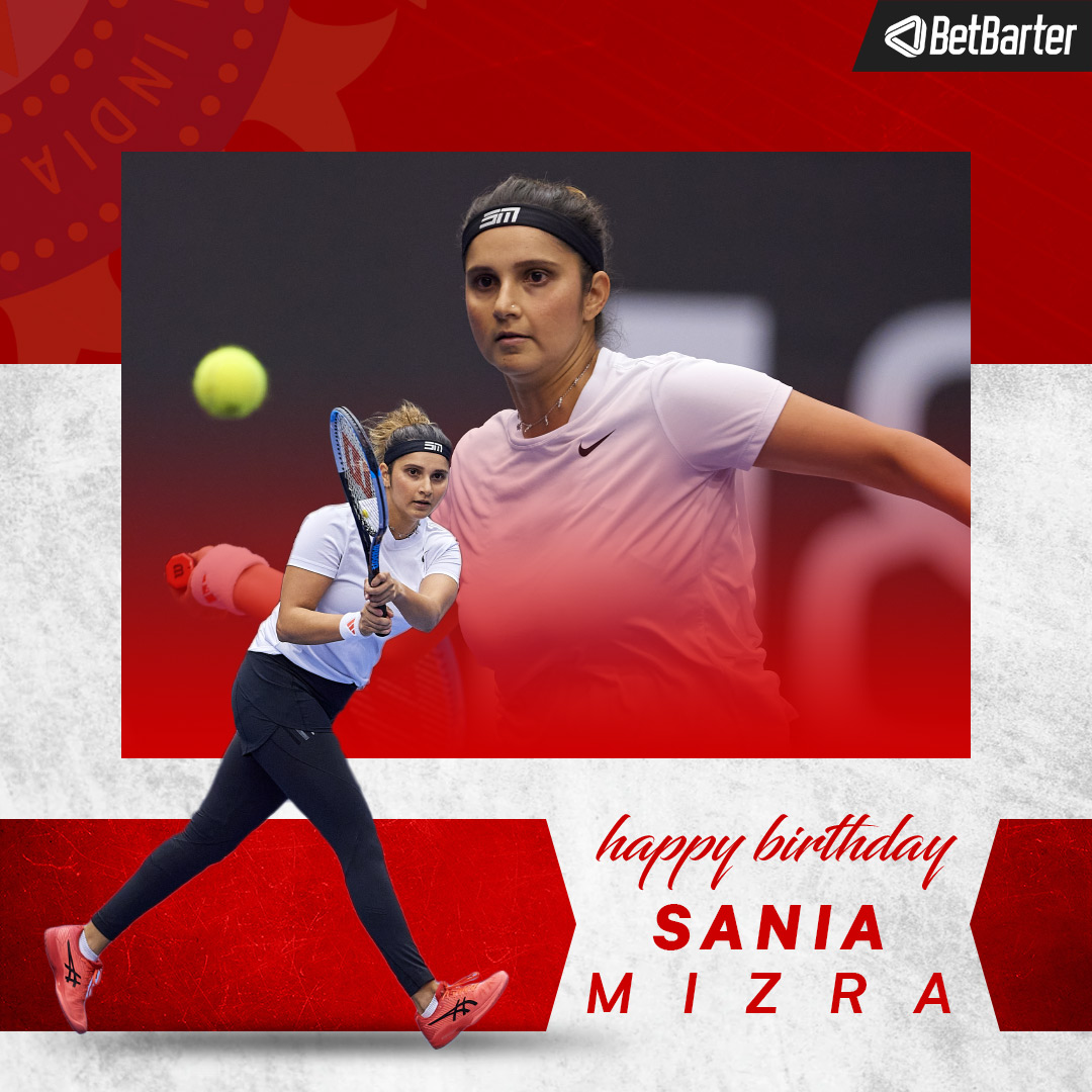 Wishing Sania Mirza a Very Happy Birthday      