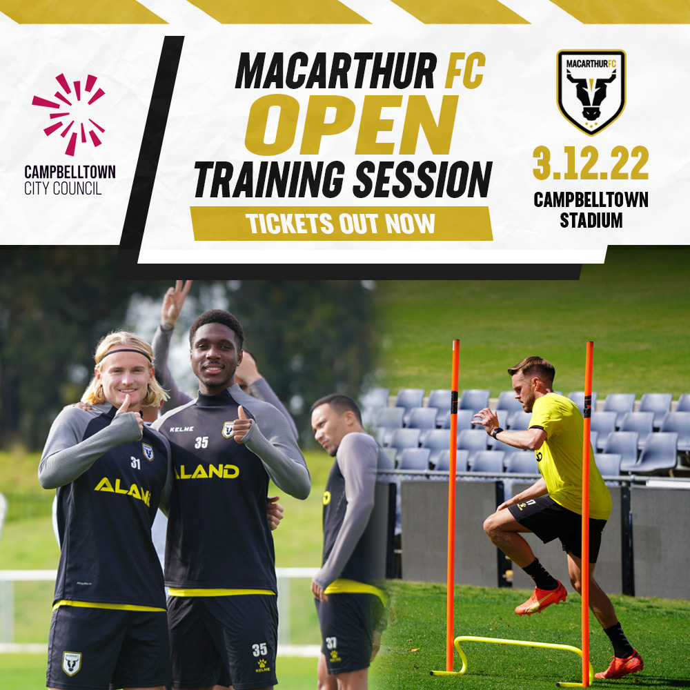 Get your inside access into a Bulls training session 🏋️‍♂️

10am Saturday December 3 at Campbelltown Stadium 🏟️

Tickets are FREE and can be redeemed by clicking here
👇
premier.ticketek.com.au/shows/Show.asp…

#WeAreTheBulls
