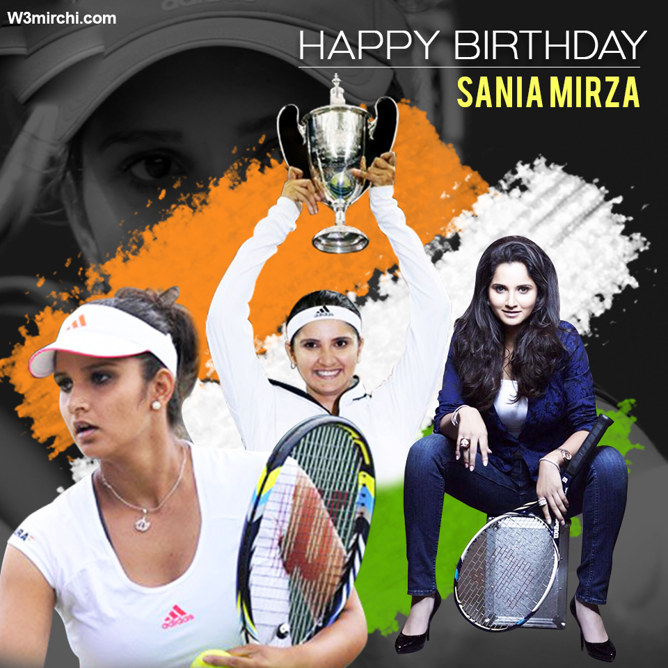 Happy Birthday Sania Mirza     
