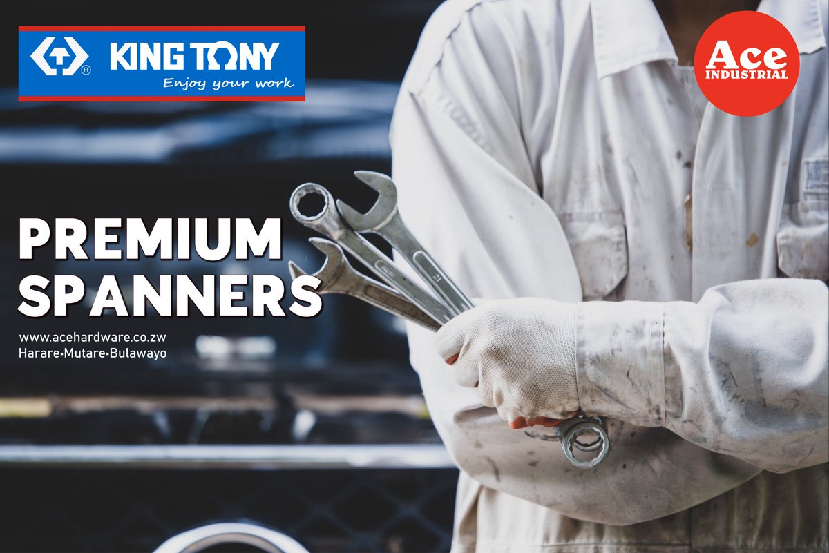 AceHardwarezim's tweet image. King Tony premium tools 🛠  available @acehardwarezim Mutare , Bulawayo and Harare branches. 
.
.
.
.
.
.
#kingtony #premiumtools #Acemutare #Acebulawayo #tools #toolsofthetrade #Aceharare #Acehardwarezim #Acecraft