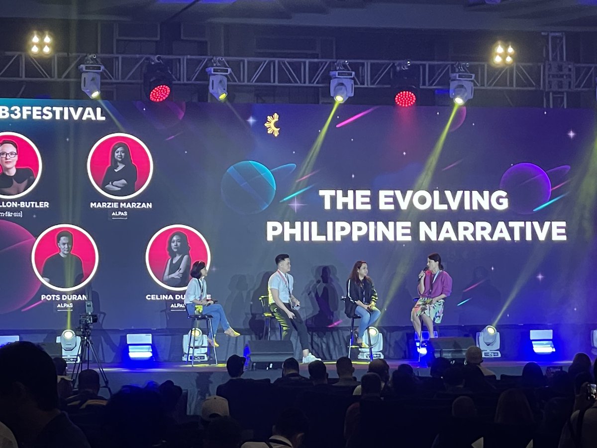 nsmale's tweet photo. Love watching @leah_cb taking the stage at #PHWeb3. 5 years of promoting the 🇵🇭 #CryptoPH overseas and now we get to do it on home soil. ❤❤❤ https://t.co/XJLeDJ7uOQ