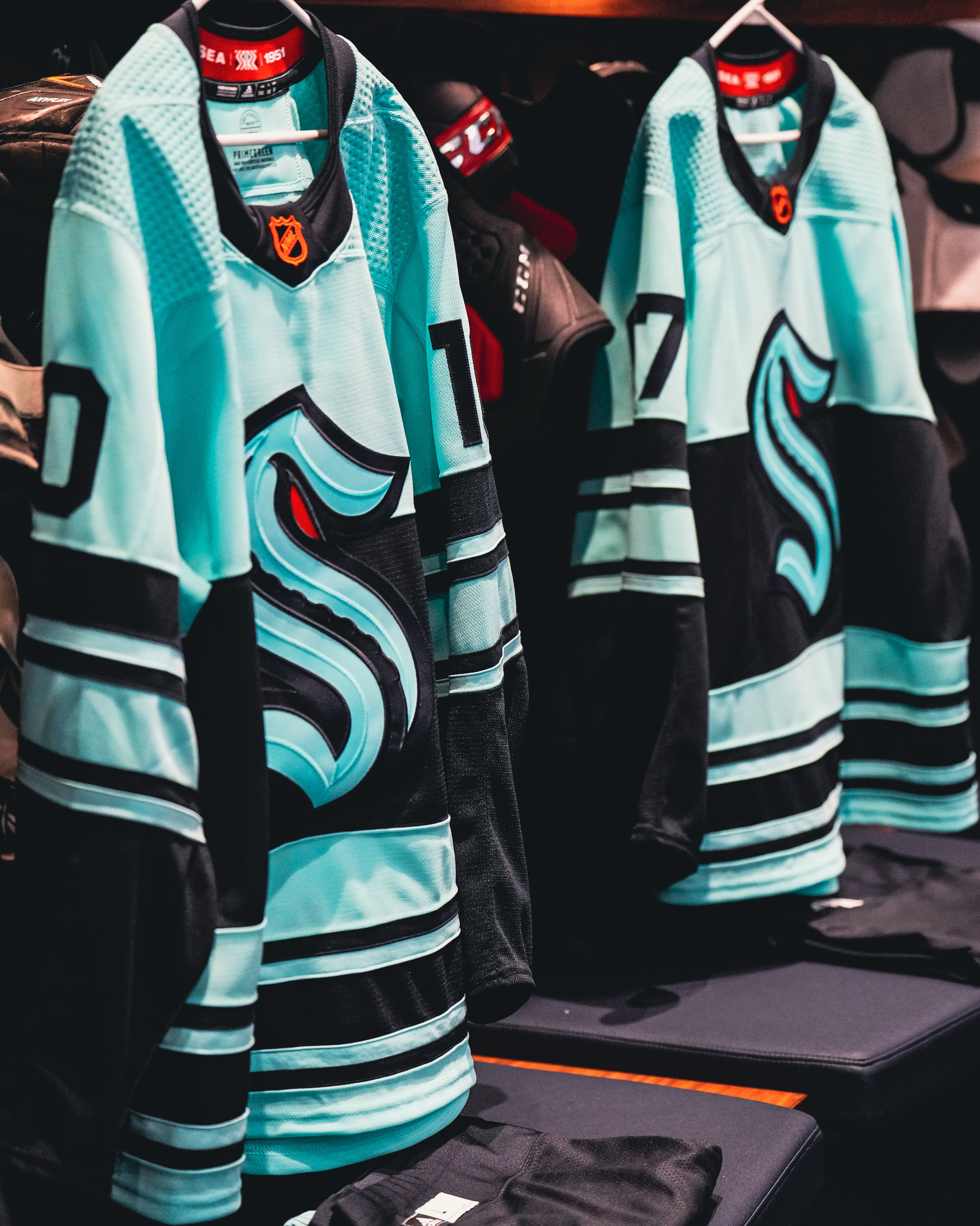 Seattle Kraken on X: Reverse retro jerseys are available for pre