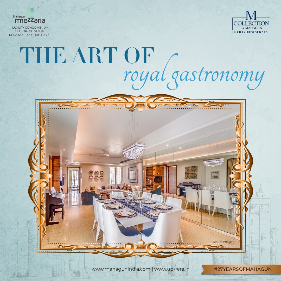 mahagungroup's tweet photo. A great dining experience combined with peaceful views is what makes #MahagunMezzaria by #Mcollection a great choice for those wishing to live a luxurious life. 

To know more, visit: https://t.co/keUnyFdGuu

For more information, call at 8010 599 599 https://t.co/8Fz5WTHAyF