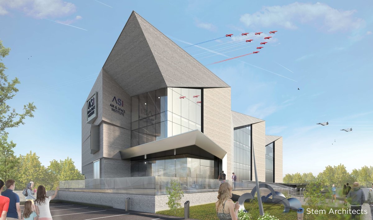 Over the moon to have secured a new #space industry project following the success of <a href="/SpaceParkLeic/">Space Park Leicester</a>. 👨‍🚀👩‍✈️

<a href="/IASTIUK/">International Air and Space Training Institute</a> will be the first facility of its kind, providing training for future pilots and engineers.

More: ow.ly/4wUy50LiSfy #construction 📸: <a href="/Stem_Architects/">Stem Architects</a>