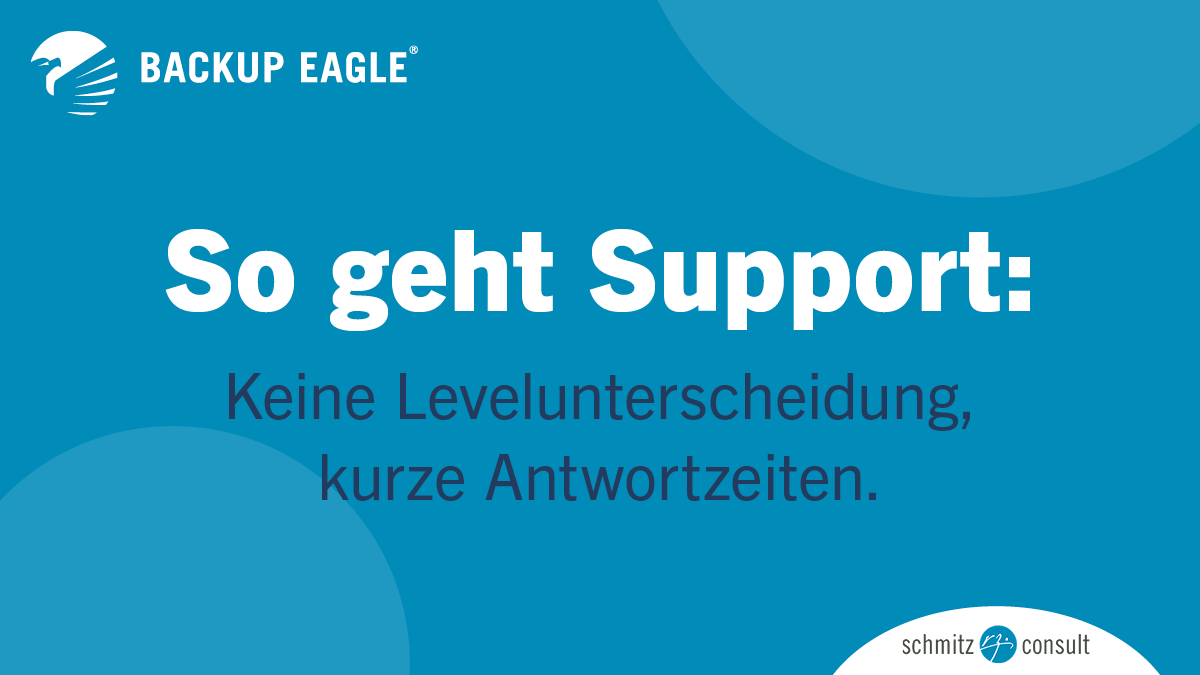backupeagle's tweet photo. Support-Level rauben Zeit und sind umständlich. Bei #BACKUPEAGLE läuft das effizienter. Hier gehen #Support und Expertise nämlich Hand in Hand. Haben #Anwender ein Problem, gelangen sie sofort zu den Experten, die schnell eine Lösung finden können. https://t.co/V1qJ74mbcw https://t.co/Ce1jZXq2ut