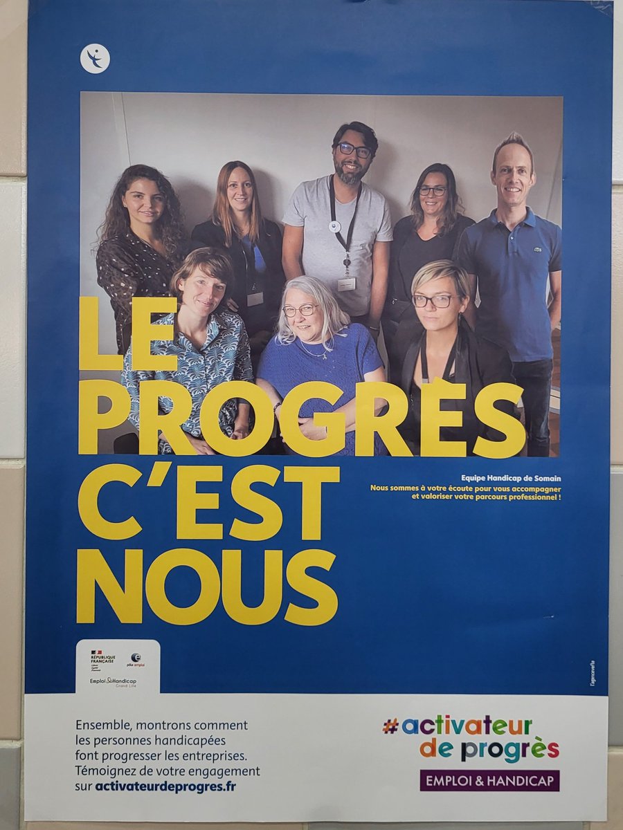 #SEEPH2022 le Pôle emploi # Somain, <a href="/CapEmploi59LMD/">Cap Emploi 59 Lille</a>, <a href="/VoirEnsemble/">Voir Ensemble</a> et Sourdmedia réunissent entreprises et personnes en situation de handicap : sensibilisation, simulations, quiz et jobdating dans la bonne humeur (Amazon, Duacom, Burger King, Clôture de France, Toyota Somain).