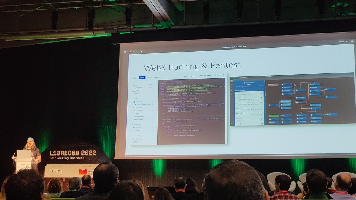 oscarzor's tweet image. La #ciberseguridad está cambiando actualmente a un ritmo impresionante #LibreCon2022