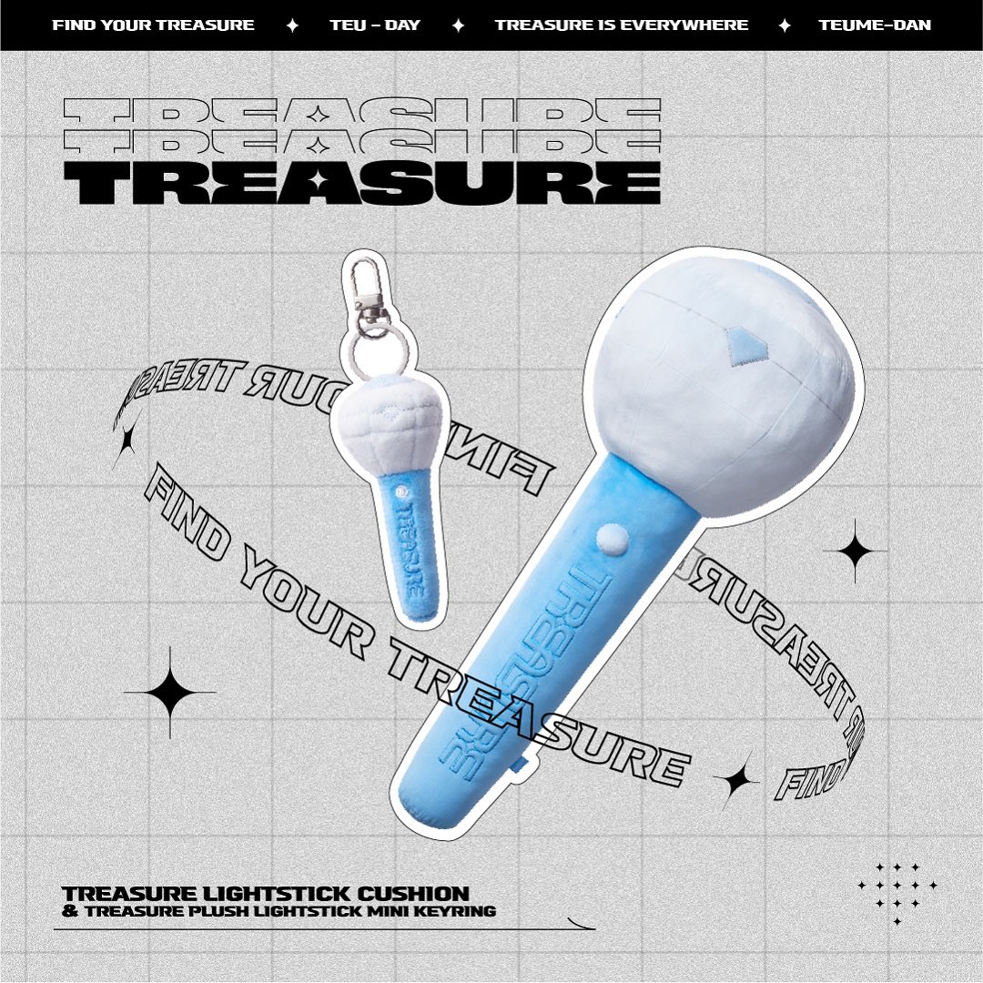 jkxstore's tweet photo. Pre-Order 💎 #TREASURE LIGHT STICK CUSHION

หมอน 1320.- ได้การ์ดสุ่มA 2 ใบ 
(เก็บ2รอบ ไม่รวมภาษี)

คีย์ริง 520.- ได้การ์ดสุ่มB 1 ใบ
(เก็บรอบเดียว รวมภาษีแล้ว)

ฟอร์มสั่ง https://t.co/PW76SZobx3

ค่าส่งในไทย 50/70
ปิดรับ 25/11

#ตลาดนัดtreasure #ตลาดนัดเด็กสมบัติ https://t.co/rDDNdKFSji