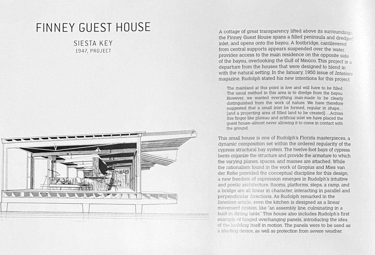 architext14's tweet image. Under Gropius’ tutelage, Paul Rudolph’s thesis project at Harvard.