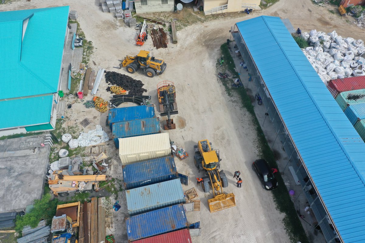 TCAP4Tuvalu's tweet photo. It's an exciting month as #HallContracting engineers arrive in Tuvalu along with tug & barge with excavators, loaders, site offices & more. Construction of #TCAP coastal protection works almost ready to commence on Funafuti π§
Learn more at https://t.co/IydGnv9TpI #ClimateAction https://t.co/luWAPSjrer