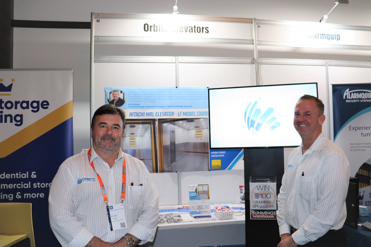 OrbitzElevators's tweet photo. Last week, Orbitz Elevators exhibited at the Self Storage Association of Australasia Convention. 

It was a privilege to meet and network with all attending delegates at the convention and we look forward to participating in future SSAA events! https://t.co/QQ8DDXwfUL