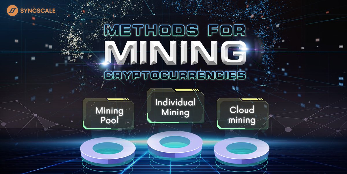 SYNCSCALE's tweet photo. There are 3️⃣ more methods for mining cryptocurrencies! Check them out🙌

💎𝗠𝗶𝗻𝗶𝗻𝗴 𝗣𝗼𝗼𝗹𝘀: Miners working in teams to mine...Continue reading: https://t.co/E1pN5n3J6m

🔗Learn more: https://t.co/kgqLABIbie 

SYNCSCALE
➡️https://t.co/3p9hhRb4i8

#SyncScale #cryptocurrency https://t.co/G3U600oIay