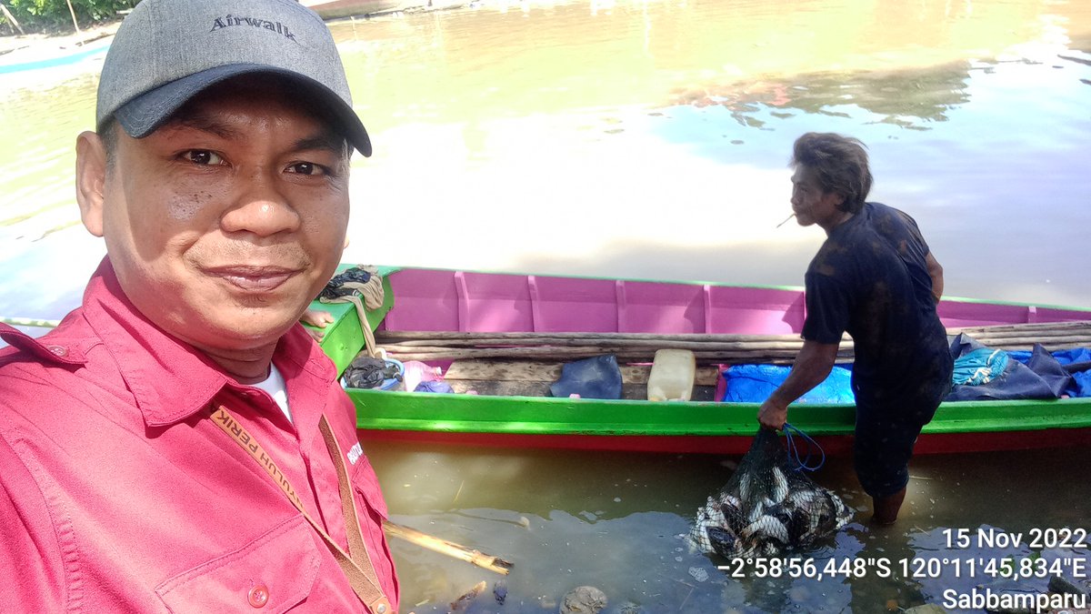 IkraRYasmin's tweet photo. Selasa 15/11 ,Ikra, Luhkan Kota Palopo, di Kel.Sabbamparu Kec. Wara Utara, mlporkan produksi tangkapan ikan milik kub pallibu sabbamparu dan d sbnyk 30 kg, hrga Jual 50-100ribu/kg &amp; ber diskuki #GiatLuhkanSatminkalMaros #kotapalopo #Tangkap @brsdm_kp @puslatluhkp @BRPBAP3_Maros https://t.co/L0Azz4ja4m