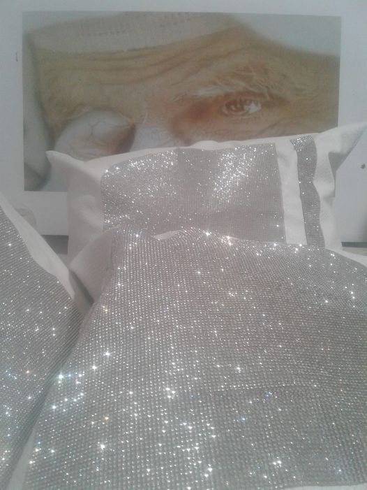 Honoring Our Elders, at her estate sits Princess Joy's artwork revealing the preciousness of our aging population. Title: His Majesty Middle East. Collection: Love All Nations™.