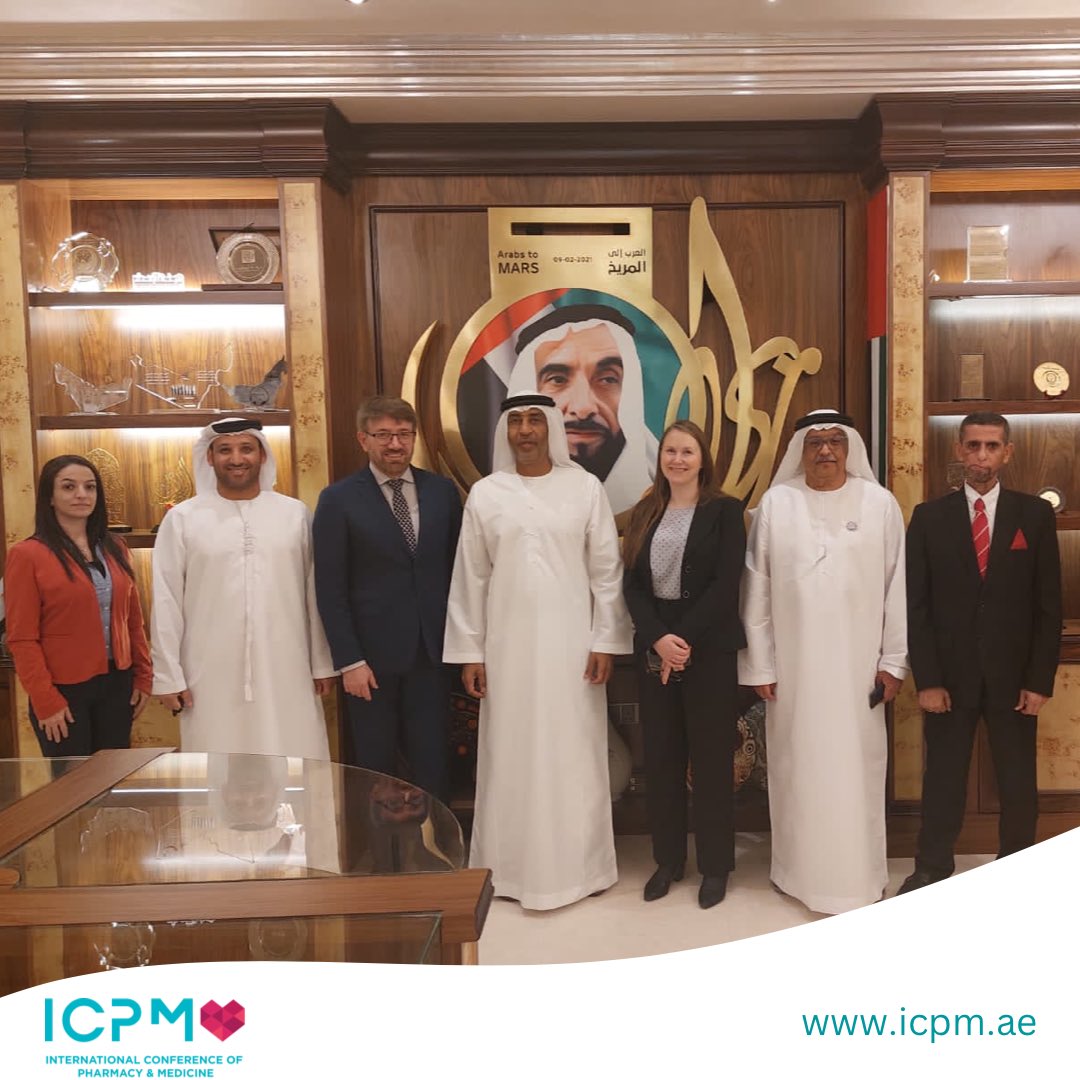 ICPM CEO with Excellency Mr Obaid AlKetbi, Dr Maher Alattar، Dr Azad Najar #ICPM