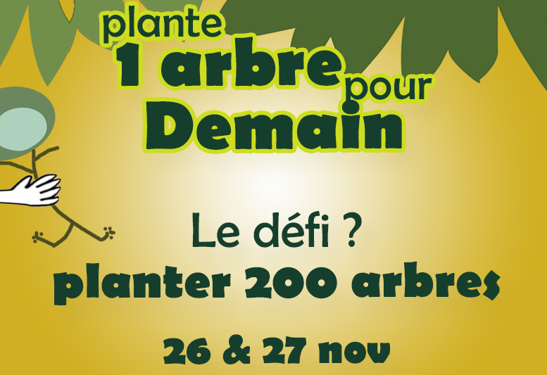 fortspourdemain's tweet photo. 📌Les 25,26 &amp; 27 novembre 2022, l'association Forts pour Demain organise un défi : planter 200 arbres🌳🌍 dans la Forêt-Jardin de Neyron à 15 km du centre de Lyon. Le vendredi avec des scolaires, le week-end avec tous les volontaires! Inscription sur https://t.co/xp8CAMeFUs https://t.co/5cUHDbE86d