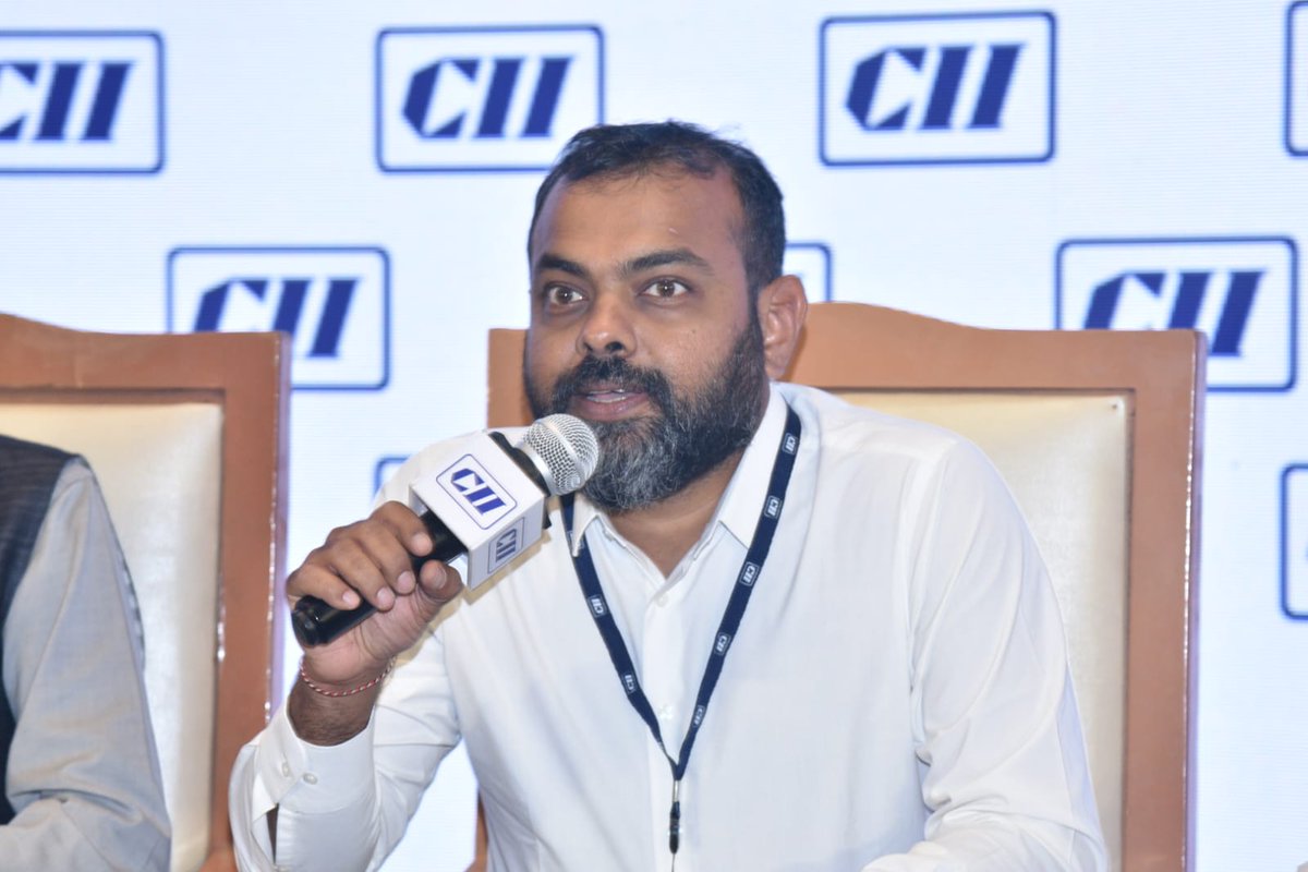 CII4WR's tweet photo. The Digital Health Mission will benefit the health system but system integration poses a challenge - Dr Ajay Nair, CEO, Swasth Alliance.
#CII4Health #AyushmanBharat @swasthorg #HealthTech #ciievents #CIILive https://t.co/z5uT9RXi3F