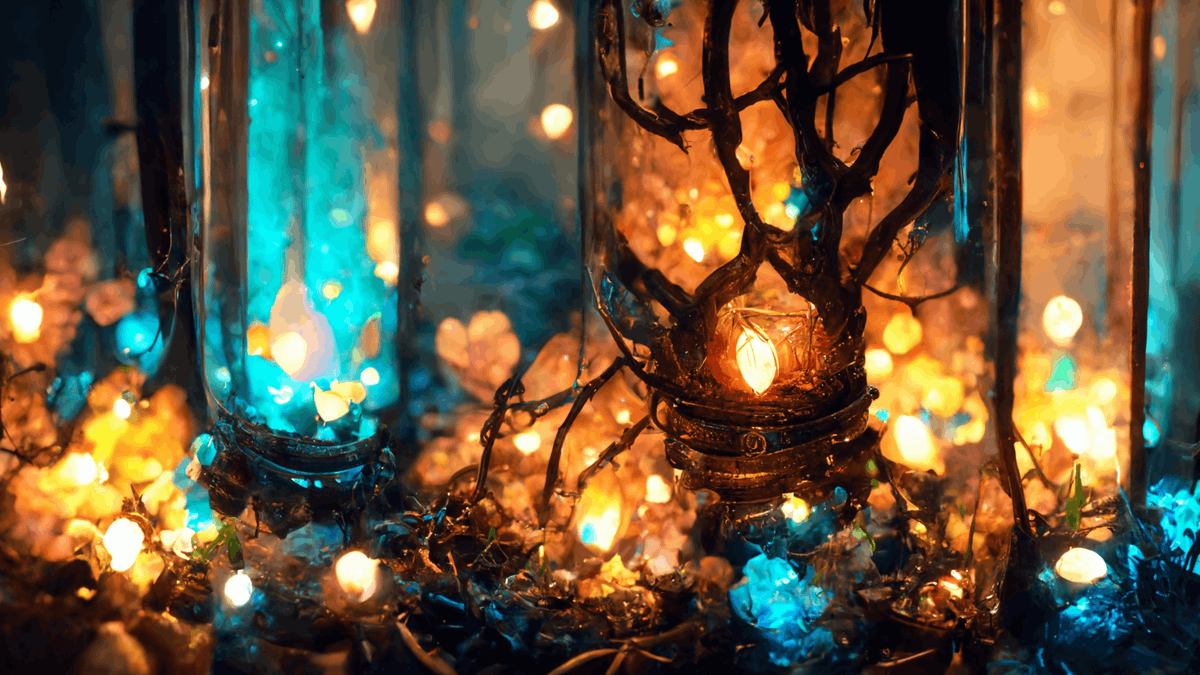 ArtisticPm's tweet photo. Colorful fairy lights in an enchanted forest version 2
#Colorfulfairies #mysticalfairyland #fairyland #shine #roots #tendrils #trees #midjourney #orange #blue #extremescene #mysticalforest #mysticalbeings #fairy #fairylights #fairydust #midjourney #midjourneyai #midjourneyart https://t.co/zh1eifvMjL