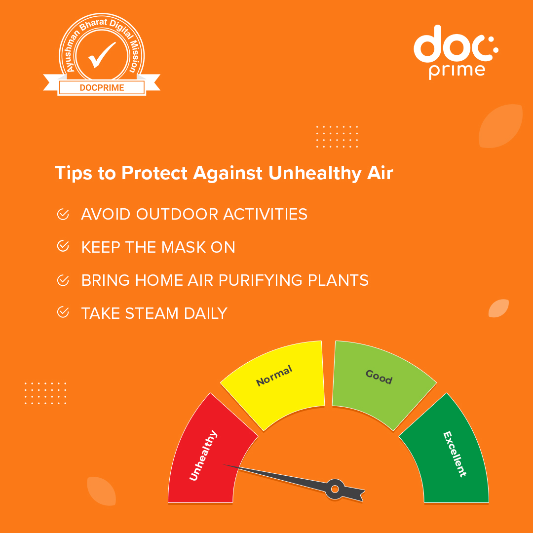 docprimeIndia's tweet photo. With winter season approaching, the pollution levels in some of the cities have changed from good to hazardous. This is a time to be prepared, in order to protect our body from the severe effects of these pollutants. 
#Healthylifestyle #pollution #airquality  #Docprime https://t.co/KtqOzI24Ko