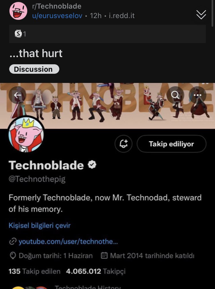 Technodad, your son has leaked your real name before : r/Technoblade