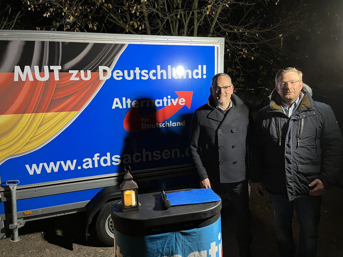 Das war #Schwarzenberg am 14. November: 1500 Bürger, <a href="/M_Reichardt_AfD/">Martin Reichardt, MdB</a> als grandioser Gast und klare Kante für Deutschland!