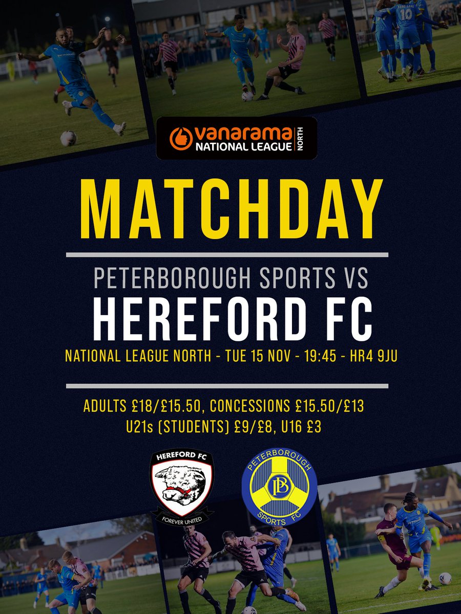 𝗠𝗔𝗧𝗖𝗛𝗗𝗔𝗬⚽️ A long midweek trip to @HerefordFC awaits tonight as we look to continue on our unbeaten run of games! Tickets can be purchased in advance via: herefordfc.ticketco.events/uk/en Tickets brought on the gate are subject to a price increase! #PSLFC #UpTheTurbines
