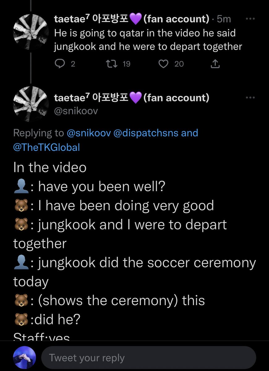 bro cant stop talking about jungkook