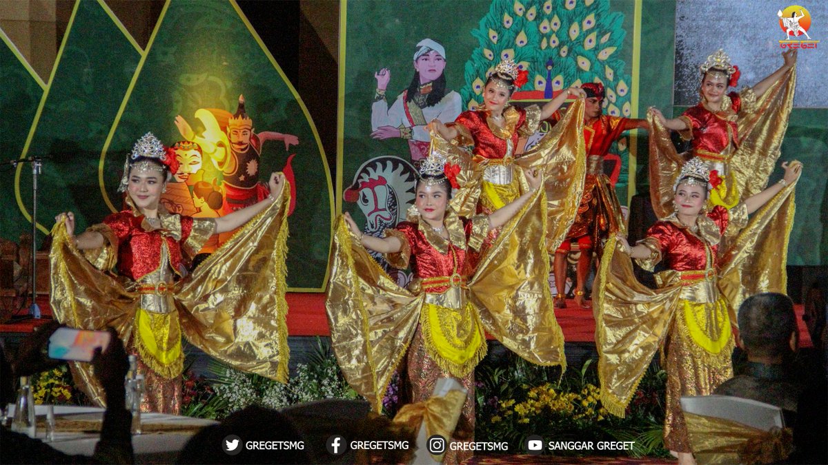 gregetsmg's tweet photo. Pentas Tari Pesona Jawa Tengah karya Yoyok Bambang Priyambodo persembahan Sanggar Greget Semarang dalam acara Pembukaan Kongres Kebudayaan Jawa III Senin, 14 November 2022 di Hotel Alana Yogyakarta✨

#gregetsmg #sanggartarigreget #FYP https://t.co/OFObrxC47v