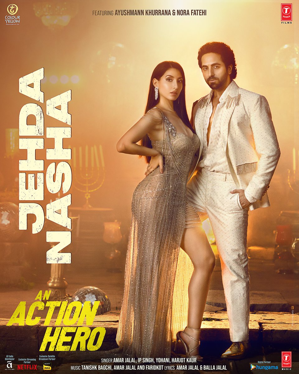 Get ready to 🔥 the dance floor once again with #JehdaNasha, with a sizzling twist!
Out soon!

#AnirudhIyer #BhushanKumar #NoraFatehi #KrishanKumar #NinadKhanolkar #Kanupriyaaiyer #AmarJalal #IPSingh @yohanimusic #Faridkot #BallaJalal #CaesarGonsalves #ShivChanana @CastingChhabra